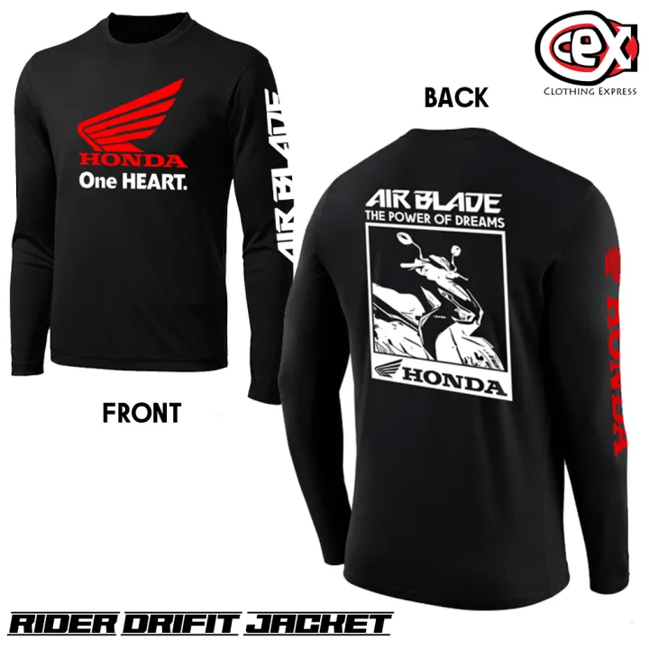 Honda Airblade Drifit Customized Long Sleeve Motorcycle Rider Jacket ...