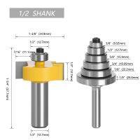 【LZ】♤  Ajustável Tenon Joint Cutter Carpintaria Milling Edge aparar a máquina lâmina 1/2 Handle 12