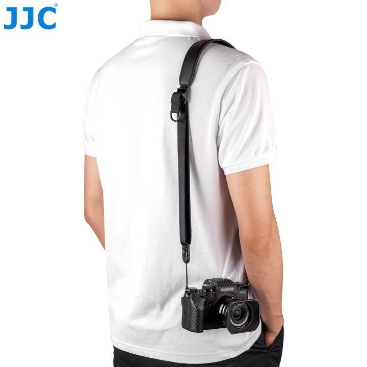 jjc-quick-release-camera-sling-strap-with-camera-hook-for-canon-eos-r6-r5-sony-a7riv-a7iv-a7iii-a7-nikan-z6ii-shoulder-strap