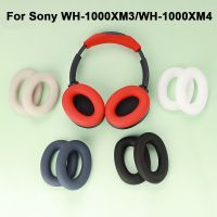 +【； Replacement Silicone Ear Pads Cushion Cover For Sony WH-1000XM3 4 Headphone Headsets Earpads Earmuff Protective Case Sleeve