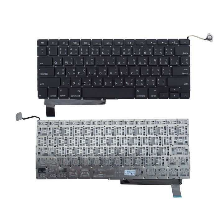 keyboard-สำหรับรุ่น-a1286-2009-2012-us-enter-แป้นภาษาไทย