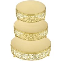 8/12 Inch Hollow Round Metal Cake Stand Holder Dessert Cheese Cupcake Pastry Display Plate Tray Serving Platter for Dropship Bread Cake  Cookie Access