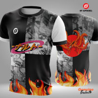 2023 New 2023 New Round Neck Short Sleeve Naruto NAR-02 Full Sublimation Dryfit Jersey