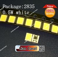 【❤】 Correct Engineering Service Limited 100Pcs SMD LED 2835ชิปสีขาว0.5 W 3V 150mA 50-55LM Ultra Bright SMT 0.5 W Watt SIR Mount ไฟ LED ไดโอดเปล่งแสง