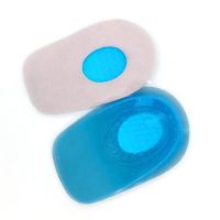 （HOT） New Silicone Gel orthopedic Insoles Back Heel Cup for Calcaneal Pain Feet Support spur feet cushion pads