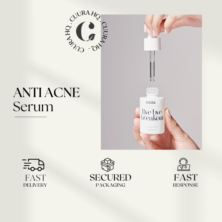 Cuura HQ Bye Bye Breakout (AntiAcne Serum) Lazada