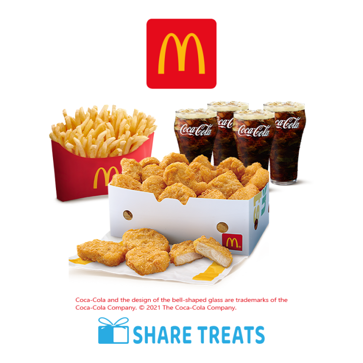 Mcdonalds 20 Pc Chicken Mcnuggets Bundle Sms Evoucher Lazada Ph