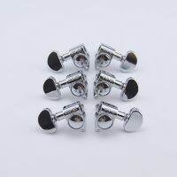 【Stylish】 ของแท้ Grover 102-18C Rotomatic Guitar Machine Heads Tuners 1:18 Chrome