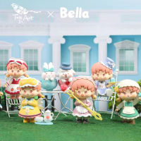 ของแท้ Bella Tea Party Blind ตุ๊กตาน่ารักๆรูปหัวใจสาวๆทำมือแฟชั่นเดสก์ท็อปตกแต่งสาวๆของขวัญปีใหม่