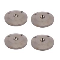 4 Pcs Speaker Pure Copper Spikes Pads HiFi Speaker Box Isolation Floor Stand Feet Cone Base Shoes Pad