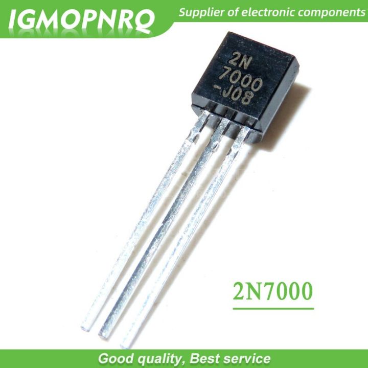 50pcs 2N7000 TO92 N Channel Enhancement Mode Field Effect Transistor New Original Free Shipping