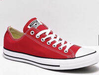 รองเท้าผ้าใบconvers all star สีแดง  พร้อมกล่อง