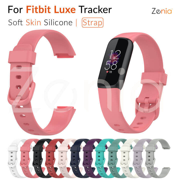 zenia-สายนาฬิกาซิลิโคนนิ่มเป็นมิตรกับผิว-สายนาฬิกาข้อมือสำหรับ-fitbit-luxe-อุปกรณ์เสริมสำหรับติดตามการออกกำลังกาย