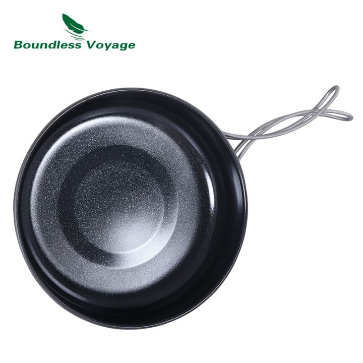 boundless-voyage-titanium-non-stick-frying-pan-with-folding-handle-camping-picnic-skillet-griddle-tableware-plate-dish-bowl