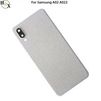 สำหรับ Samsung Galaxy A02แบตเตอรี่022ฝาครอบด้านหลังอะไหล่ตัวเรือนด้านหลังเคสโทรศัพท์พร้อมเลนส์กล้องถ่ายรูป