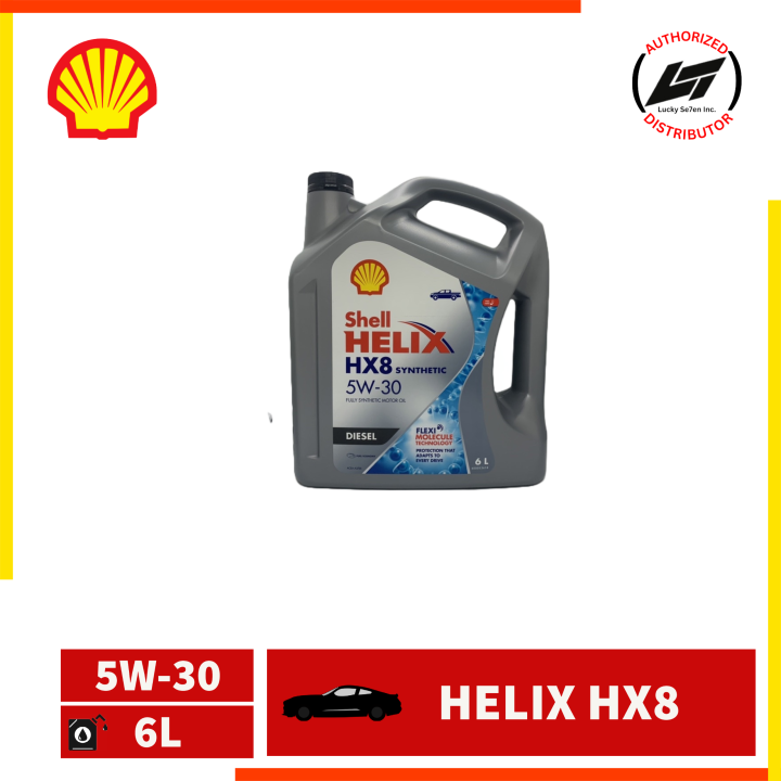 Shell Helix HX8 Diesel 5W30 6L Lazada PH