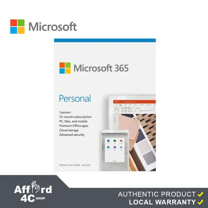 Microsoft 365 Personal Mac Win English Subscription Apac Em 1 License Medialess Emerging Market 1 Year P6 Lazada Ph Microsoft 365 Personal Mac Win English Subscription Apac Em 1 License Medialess Emerging Market 1 Year P6 Lazada Ph
