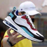 HOT11★New Men Cal Shoes Spring Trend Lace Up Running Shoes Male Sport Air Cushion Light Walking Shoes Breathable Vulcanized Shoes