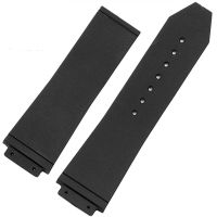 Silicon WatchBand For HUBLOT Big Bang Classic Fusion Series Skidproof Band Watch Strap 25*19mm black Wrist Bracelet Beltby Hs2023