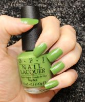 พร้อมส่ง OPI สี I’m So Swamped (NLN60) เขียวตองสวยๆธรรมชาติมากๆ ดูแล้วสบายตาค่ะ  แท้ ?%