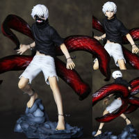 ของขวัญเพิ่มเติมจาก PVC ตุ๊กตาขยับแขนขาได้ Ken Kaneki รูปตัวการ์ตูนโตเกียวกูลของเล่น2หัวหุ่น