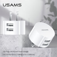 5V2A เครื่องชาร์จคู่ usb หัวชาร์จ 5v1a อะแดปเตอร์ไฟที่ชาร์จศัพท์มือถือหัวชาร์จเร็วมาตรฐานยุโรปและอังกฤษ