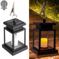Shuaicai Led แขวนโคมไฟพลังงานแสงอาทิตย์พร้อมคลิปกลางแจ้ง Retro Waterproof Landscape Light สำหรับตกแต่งบ้านสวน
