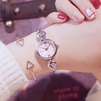 【Hot Sale】 Ladies girls watch Korean version waterproof middle school students trendy girl simple and generous temperament lady models rhinestone womens