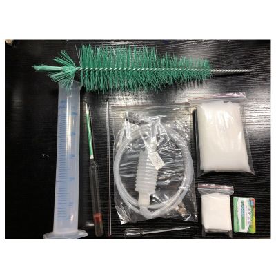 Home Brewing Beer Wine Kit Cleaning Brush Filter Bag Semi-automatic Siphon Tube Thermometer Brix /Alcohol Meter PH Test Paper Inspection Tools