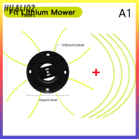 HUALI02 เครื่องตัดหญ้าเหล็กไร้น้ำมัน ลิเธียมสำหรับตัดหญ้าที่เล็มหัวกำจัดวัชพืชในสวนแบบไร้น้ำมัน4เส้น