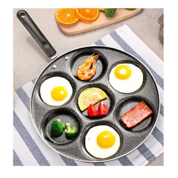 Egg Pan Omelet Pan 4 7 Holes Nonstick Egg Frying Pan Egg Cooker