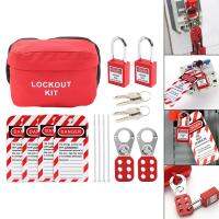 Kokiya Heavy Duty Electrical Lock Out Kits, Tags Hasps Lockout For Industrial,Safety Lockout Padlocks Circuit Breaker Lockout