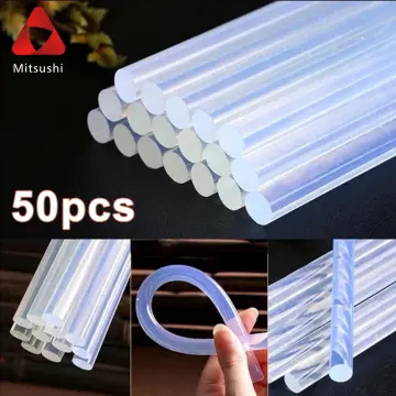 Top quality 7mm Transparent Glue sticks for 20W Hot melt Glue Gun, Adhesive  Gluesticks for Arts