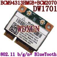 Broadcom การ์ด DW1701 BCM4313 BCM2070 BCM94313HMGB แบบครึ่ง YFHN7 Mini PCI Express BT บลูทูธการ์ด WLAN ไร้สาย LWK3825การ์ดเชื่อมต่อเครือข่าย