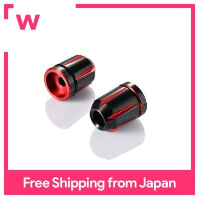 Daytona PREMIUM ZONE (Premium Zone) สำหรับ Bike Bar End สำหรับ Kawasaki (M8) Red Scratch Type 93134