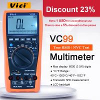 ZZOOI VICI VC99 3 6/7 Auto range digital multimeter 1000V 20A DC AC voltage current Resistance Capacitance tester