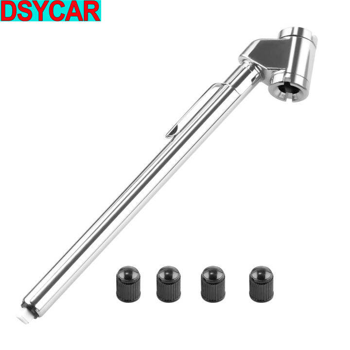 Pencil Tire Pressure Gauge, 10120 PSI Dual Head Trucks Air Gage