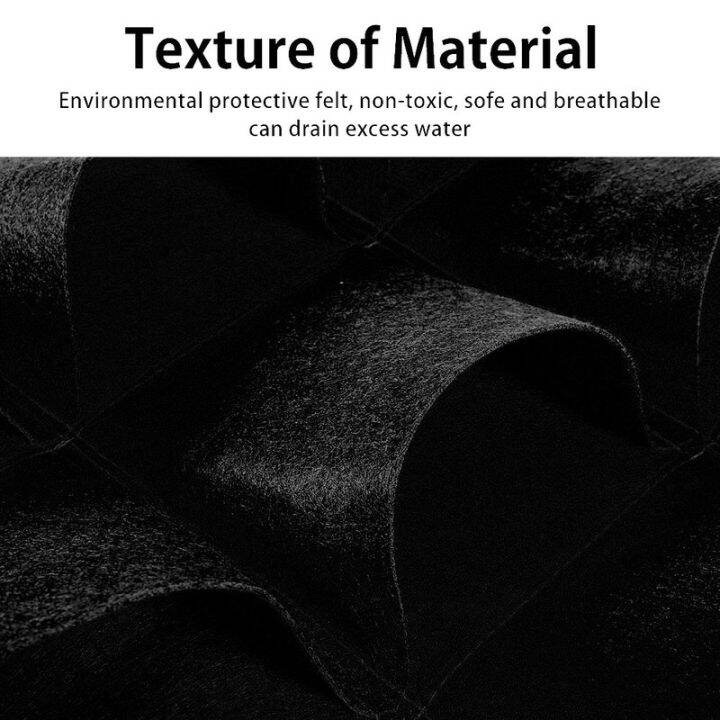 ถุงปลูกพืชแบบไม่ทอแนวตั้ง12เซลล์ถุงชาวไร่ติดผนังแขวนถุงปลูกแบบแขวนภาชนะปลูกแนวตั้งถุงปลูกแขวนสำหรับสวน