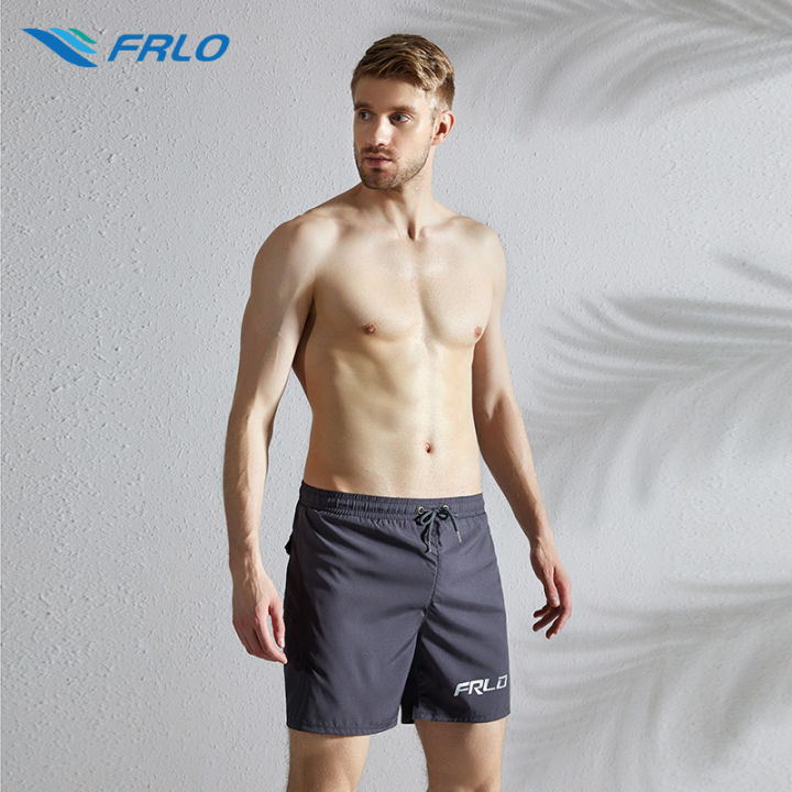 frlo-กางเกงว่ายน้ำสั้นชาย-2in1-กางเกงกีฬาชาย-มีซับใน-กางเกงกีฬาขาสั้นผู้ชาย-แห้งไว-การป้องกันที่ถอดออกได้ภายใน-รุ่น-q21009