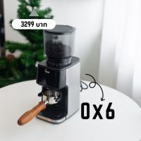 เครื่องบดกาแฟอัตโนมัติ Oggi รุ่น OX6 ปี 2023 บด Flair Espresso ได้ รับประกัน 6 เดือน เฟืองสเเตนเลส พร้อมส่ง