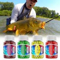 【cw】 1 Bottle 65g 300pcs Jelly Bait Beads Egg Boilies Carp Fishing Saltwater Makerel Sabiki Lures Tackle !