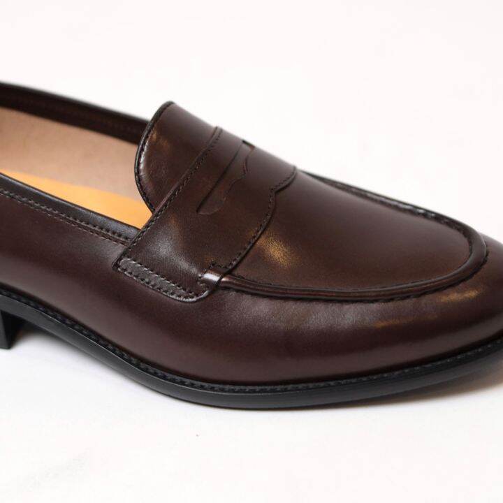 mars-peoples-unlined-penny-no-3-loafers-สี-dark-brown