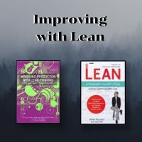 หนังสือ ชุด Improving with Lean - เครื่องมือ Tool ลีน Lean องค์กร โรงงาน ลดต้นทุน