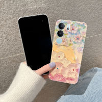 KOSLAM เคสสำหรับ VIVO โทรศัพท์สีฟ้าลายดอกซากุระภาพวาดสีน้ำมัน V29 5กรัม V29e V29โปร5กรัม V27 V27e 5กรัม V27 Pro 5กรัม V25 V25e 5กรัม V25 Pro 5กรัม V23e V23 5กรัม V21e V21 5กรัมจี V20โปร2023คลังสินค้าพร้อมปลอกโทรศัพท์มือถือ TPU นิ่มสไตล์ใหม่