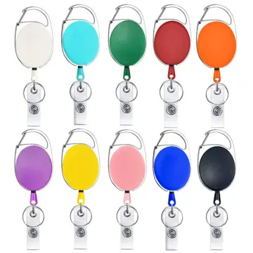 Cheap Cartoon Easy-To-Pull Name Id Card Badge Reel Holder For Nurse Student  Retractable Badge Holder Exhibition Chest Office Card