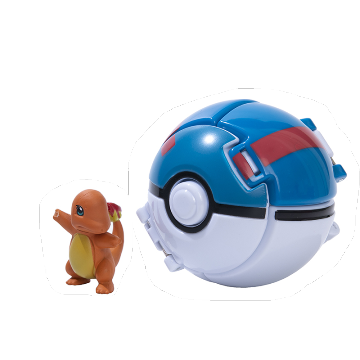 tomy-pokemon-ball-pokeball-anime-figure-pikachu-squirtle-pocket-monster-variant-pok-mon-elf-ball-toy-action-model-gift-bulk-buy