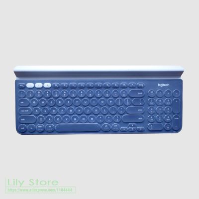 【cw】For K780 Multi-Device Wireless Keyboard Silicone Dustproof mechanical Wireless Bluetooth keyboard Cover Protector skin ！