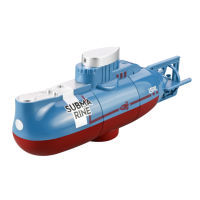 Mini RC Submarine for Fish Tank6CH Radio Control Submarine Hover Function Toy Classic Educational Assemble Toys