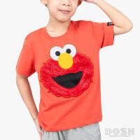 DOSH KIDS UNISEX T-SHIRTS SESAME STREET เสื้อยืดคอกลม แขนสั้น เด็กชาย-หญิง FSEBT5026-RE1