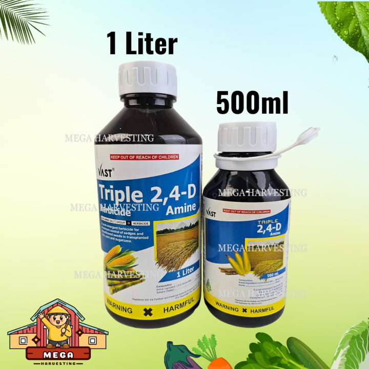 2,4D AMINE VAST 1L 500ML HERBICIDE 24D POST EMERGENT FOR RICE CORN
